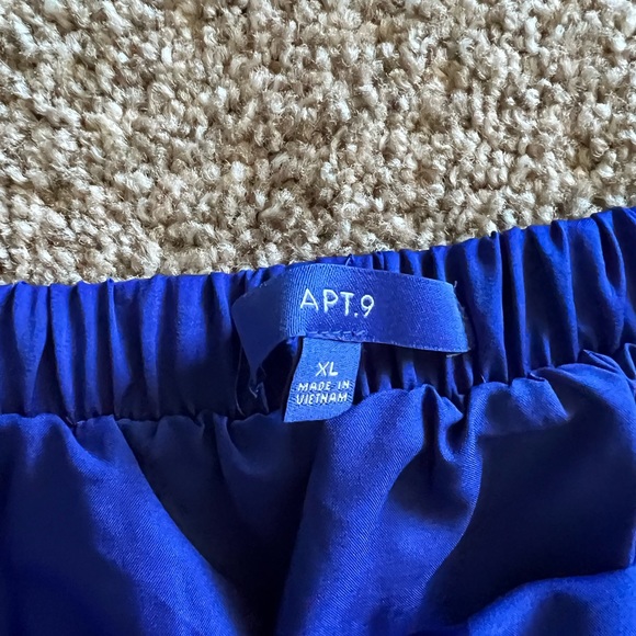 Blue a line skirt - Picture 3 of 4